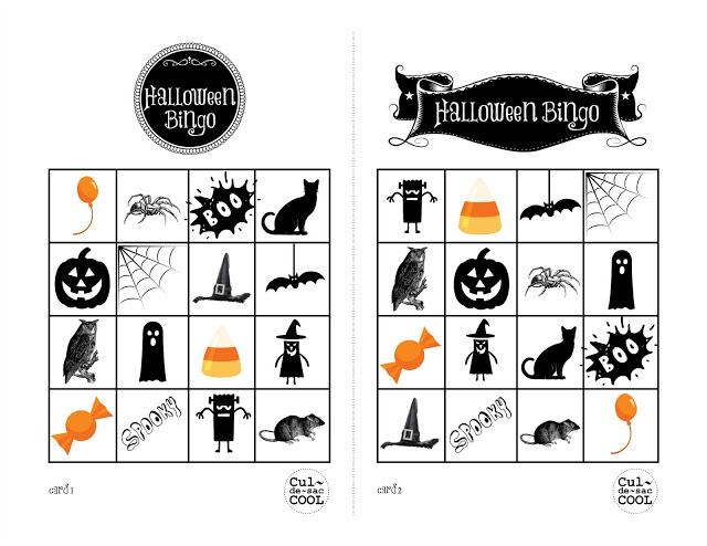 Best Printable halloween bingo cards with pictures numbers for Free