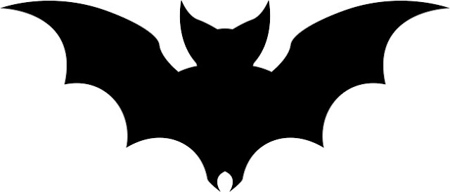 Free printable bat pumpkin carving patterns design templates