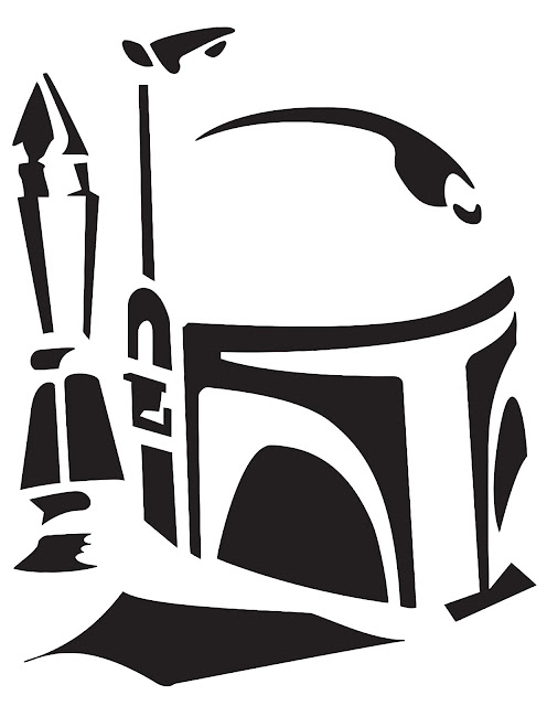 Star wars pumpkin stencils carving pattern outline free printable