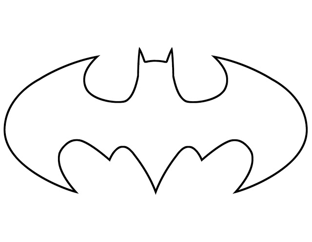 Easy Free Batman jack o lantern patterns template design printable