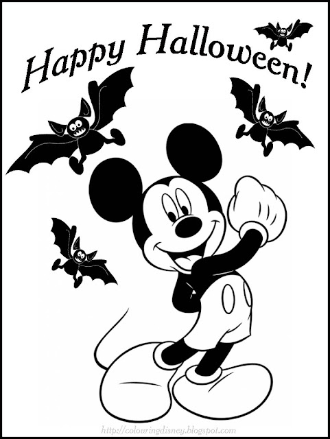 Download printable Mickey Mouse coloring worksheets for kindergarten