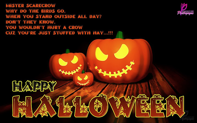 Halloween wishes quotes phrases text verses for greeting cards