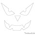 Free printable disney jack-o-lantern pattern stencils coloring pages download