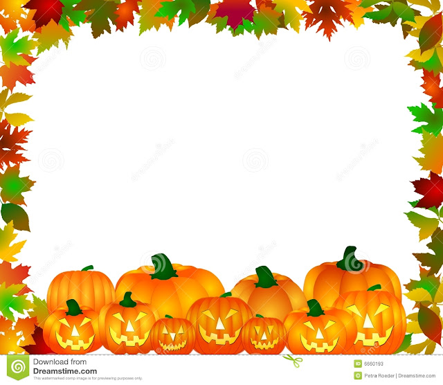 Download free Printable halloween border frame images pics clipart